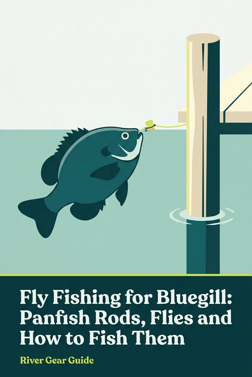 Pinterest pin: bluegill and panfish on a fly