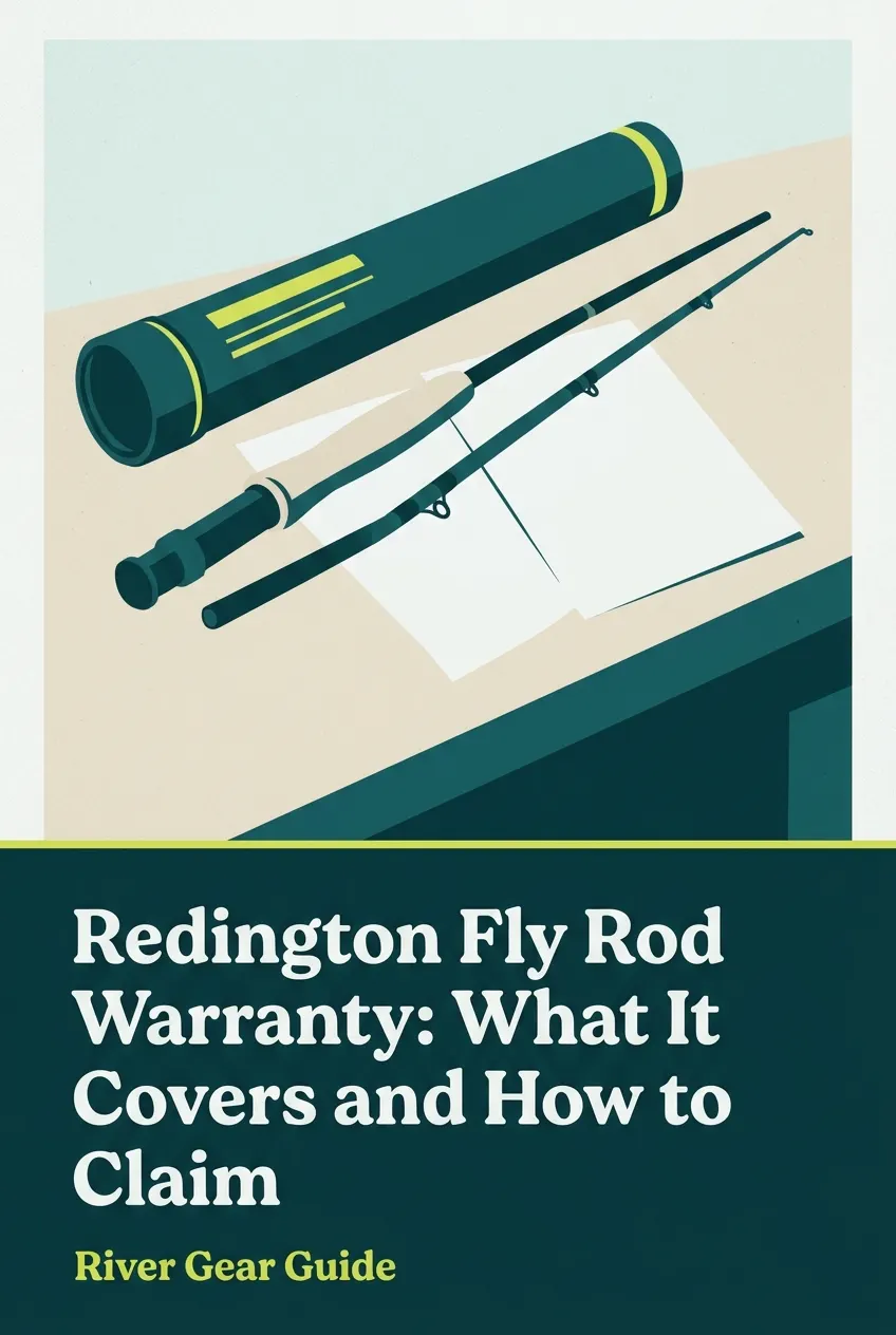 Pinterest pin: fly rod warranty and how to claim